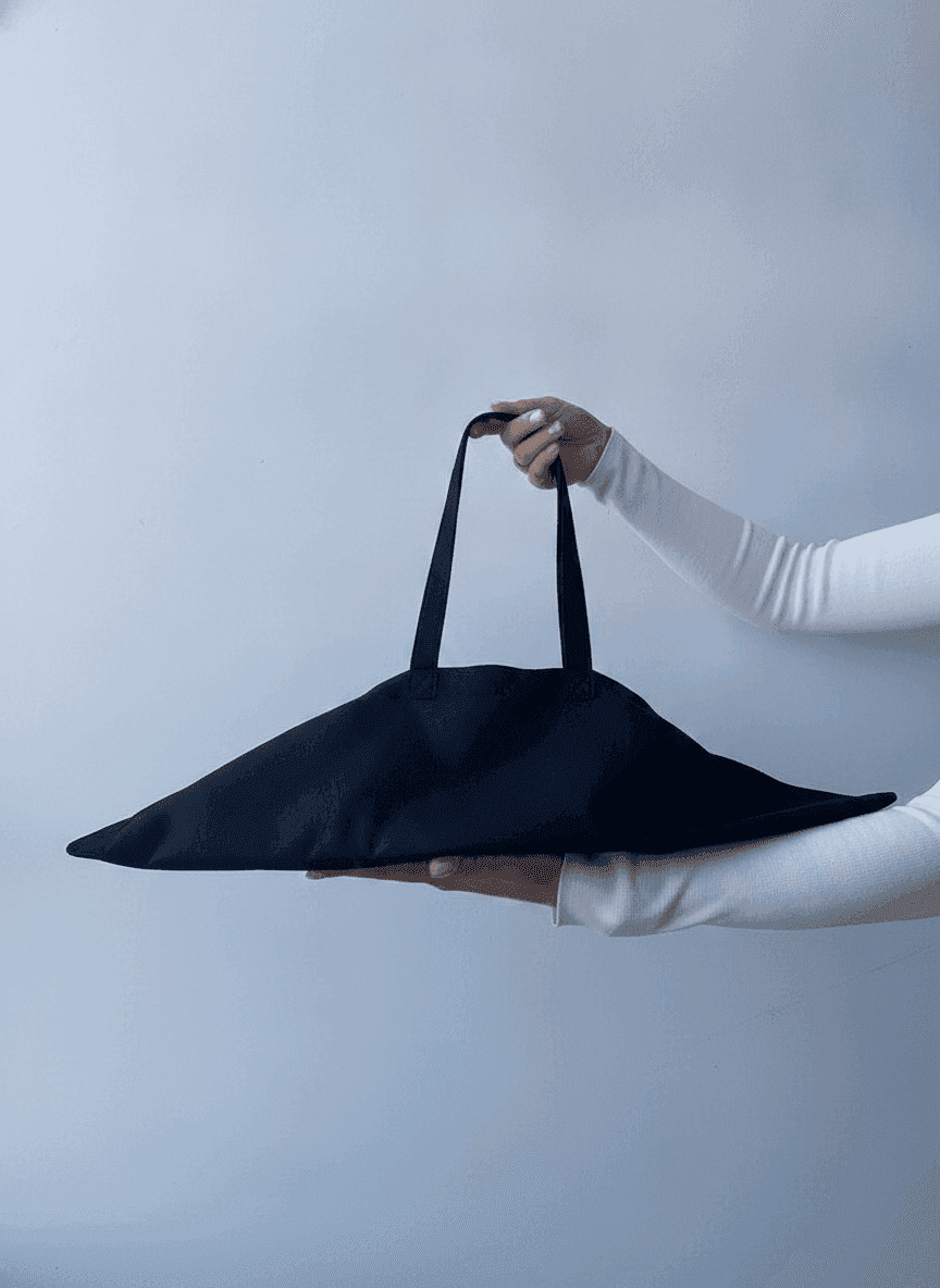 Black Heavy-Duty Eco Cotton Tote Bag