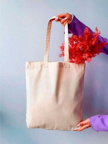 Сумка из двунитки с дном Размер: 40см х 42см х 7см