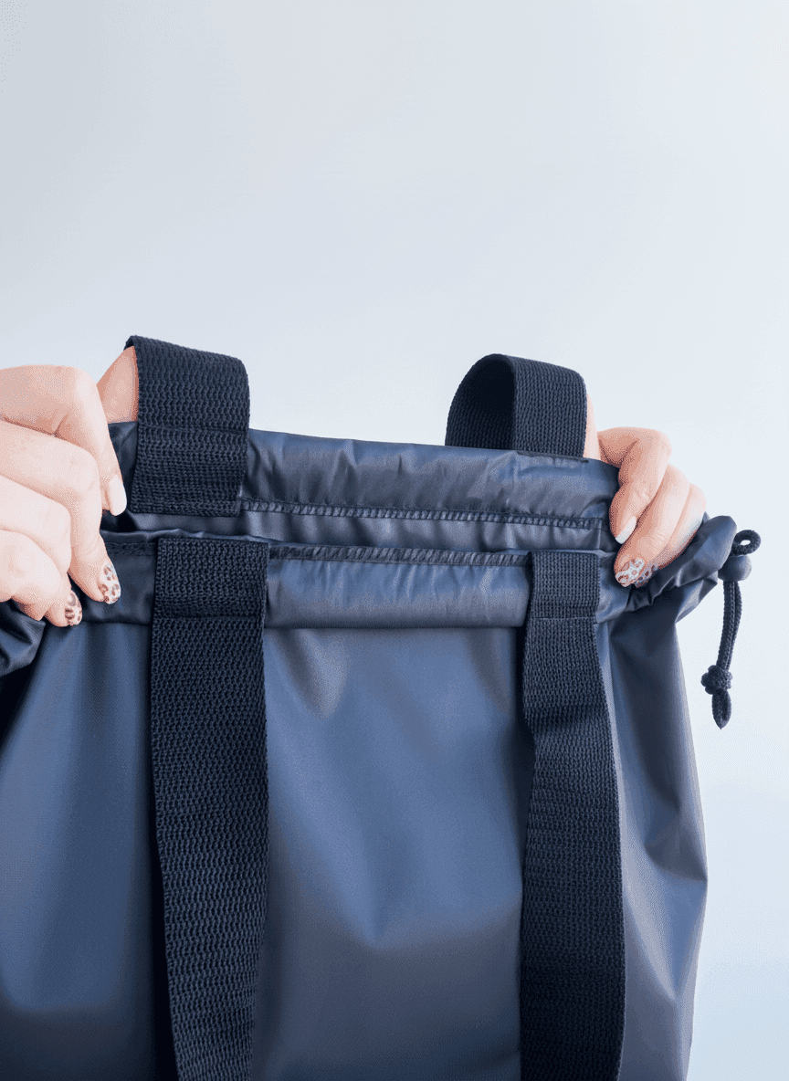 Вертикальный шопер из оксфорда на плечо для покупок