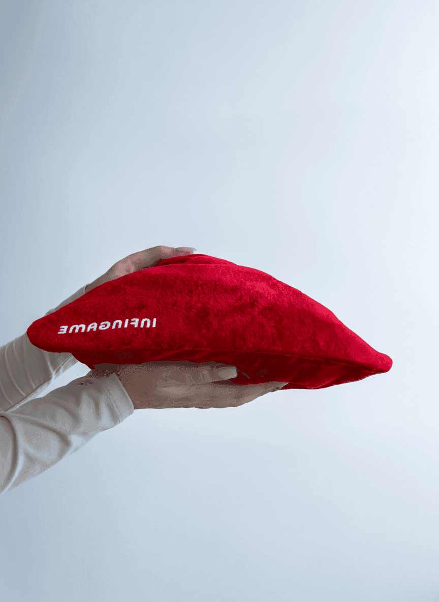 Велюровий шопер з майкоподібними ручками, двосторонній