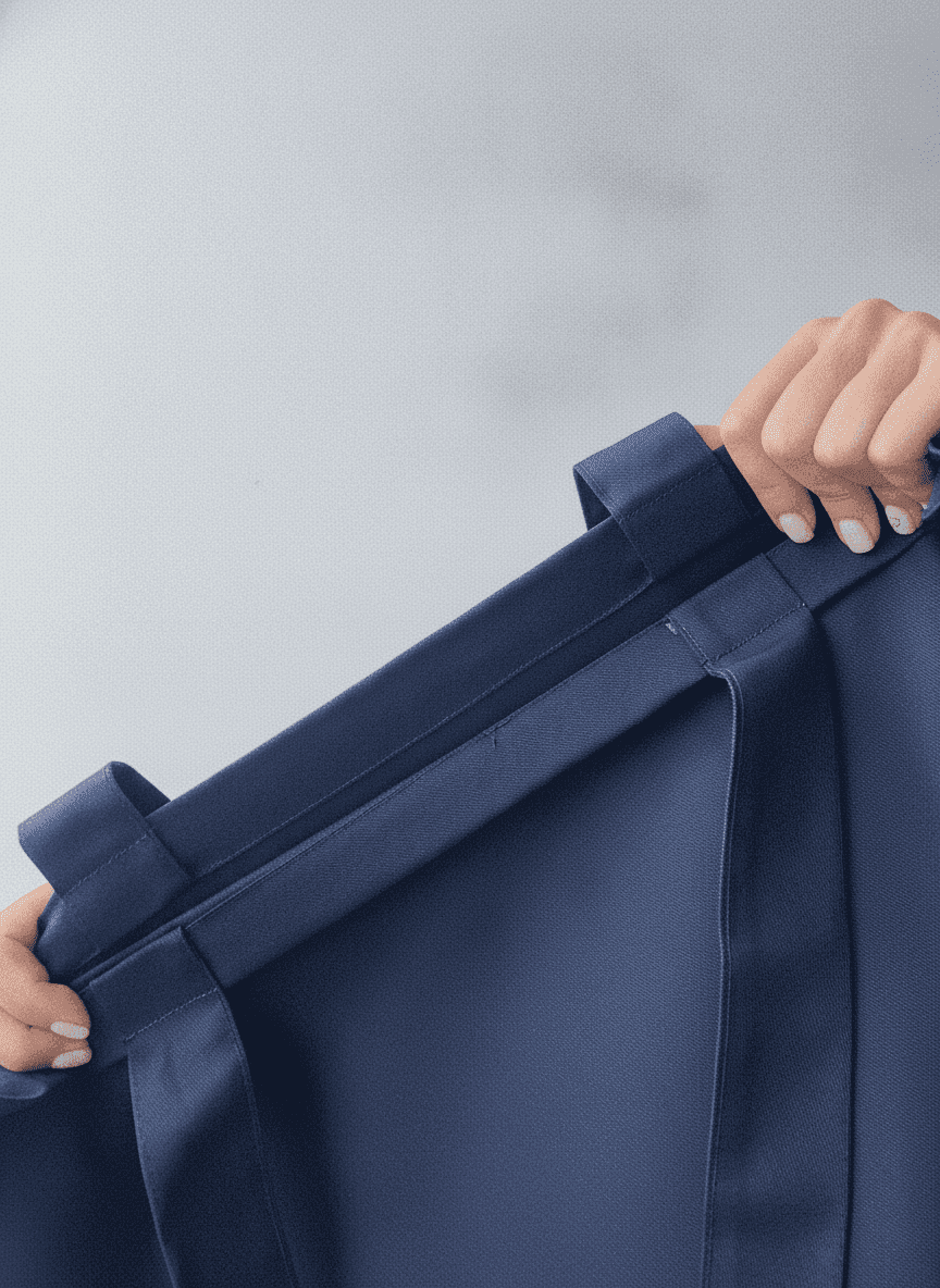 Dark Gray Durable Twill Tote Bag