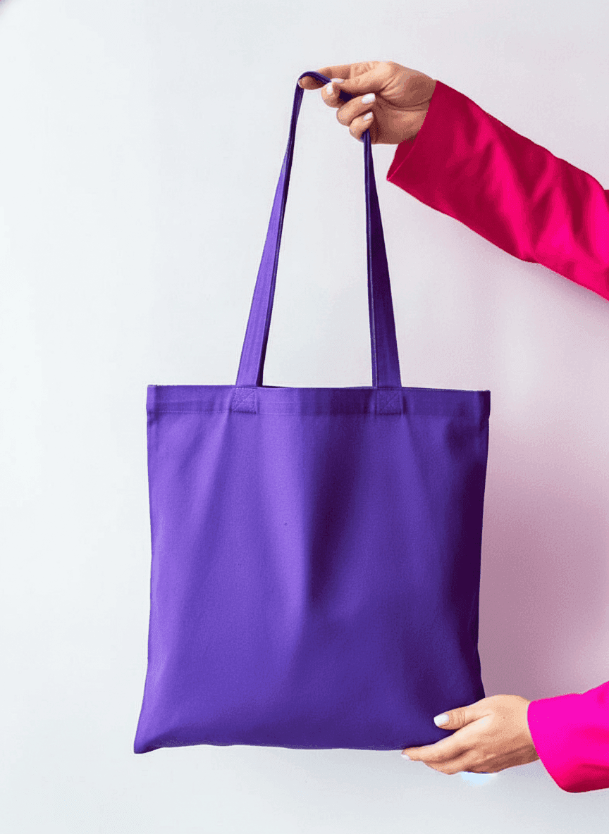 Colorful Calico Tote Bags