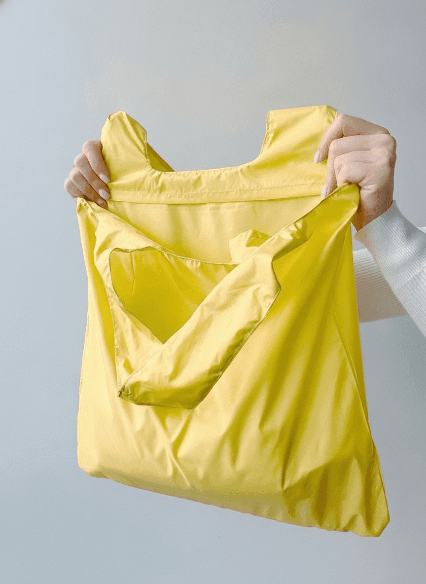 Waterproof Nylon Shopping Tote
