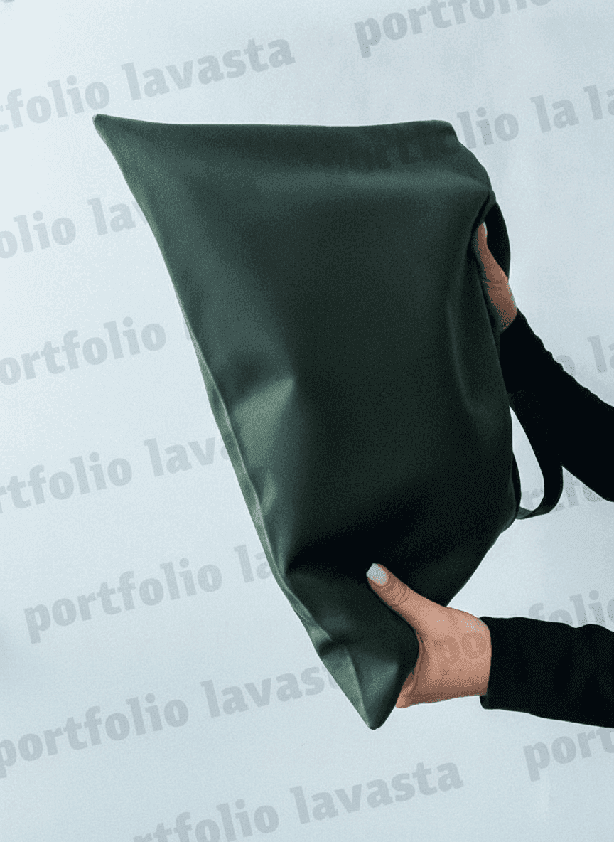 Khaki Heavyweight Cotton Tote Bag