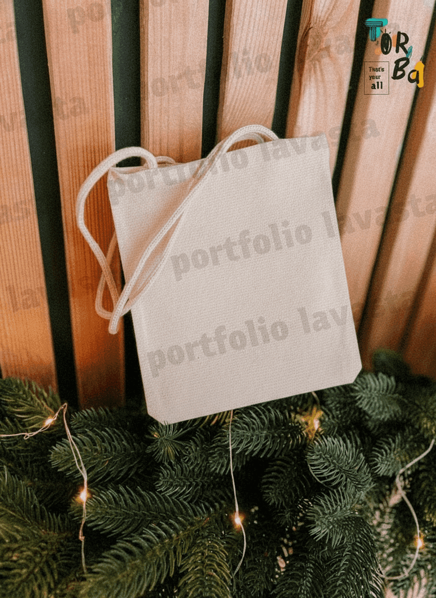 Small Heavyweight Cotton Tote Bag
