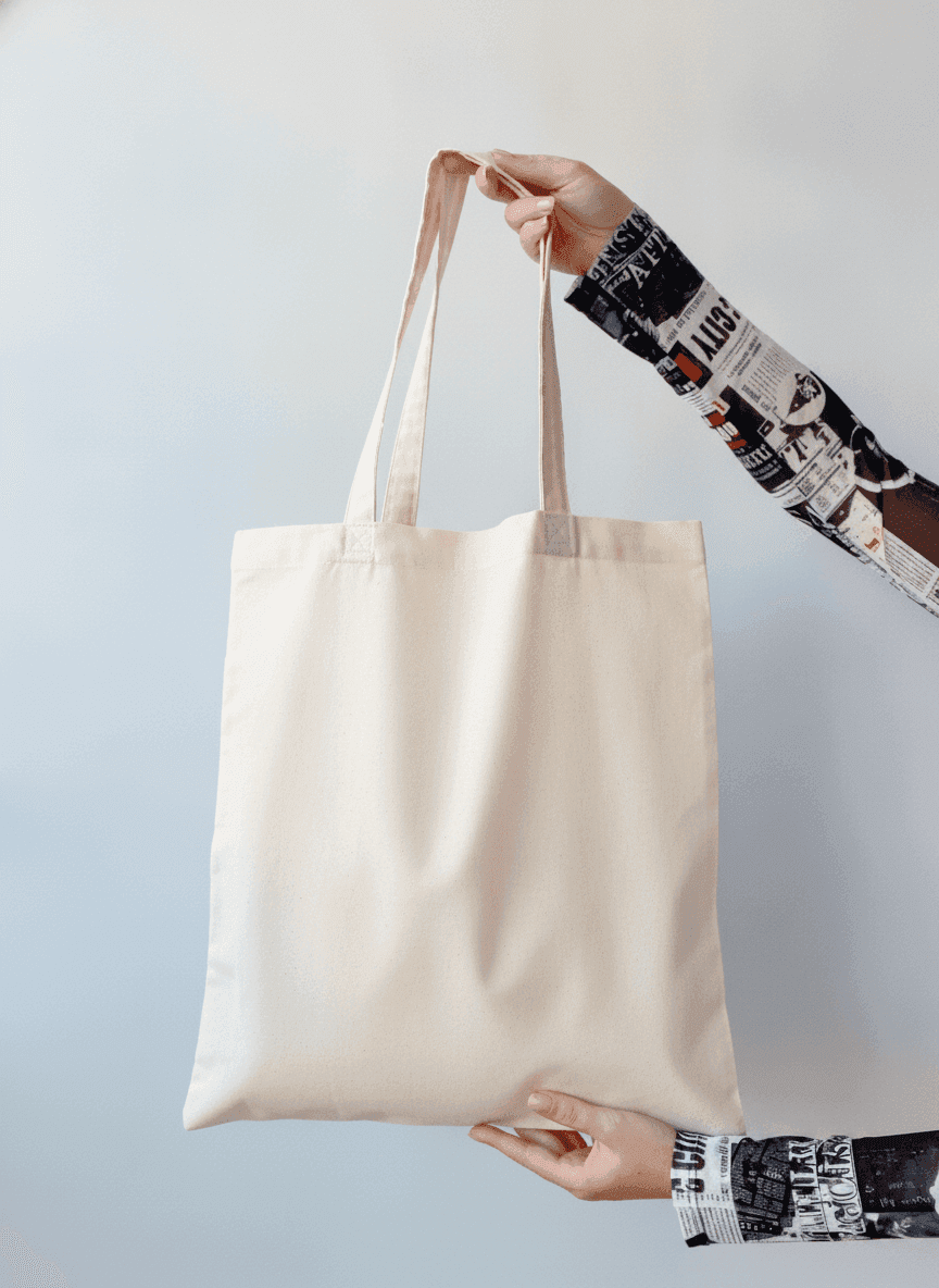 Oversized Lightweight Cotton Tote Bag