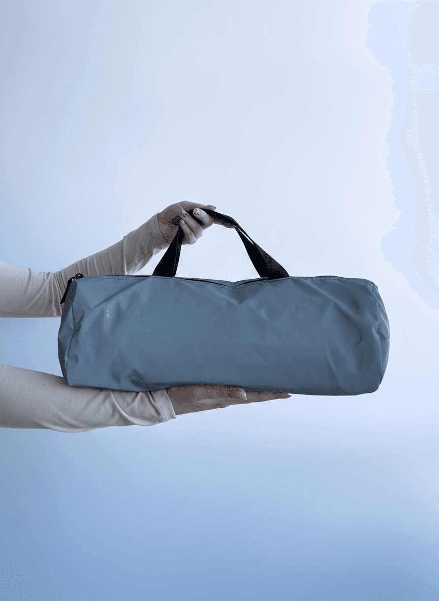 Шопер з водовідштовхувальної плащівки на плече для покупок