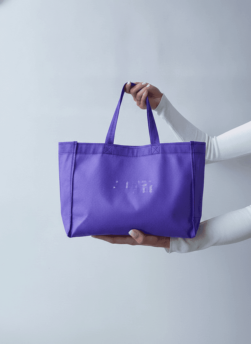 Spunbond Tote Bag with Side Panels