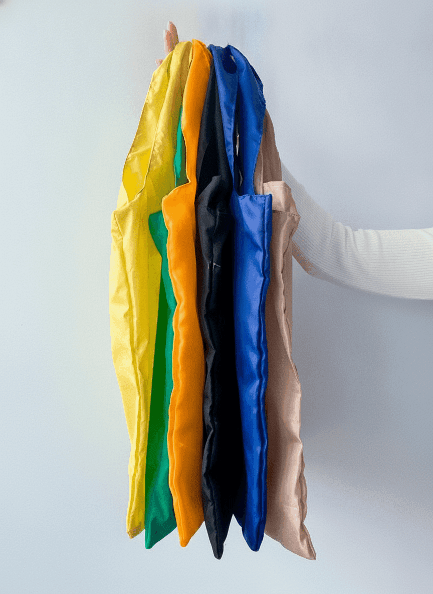 Waterproof Nylon Shopping Tote