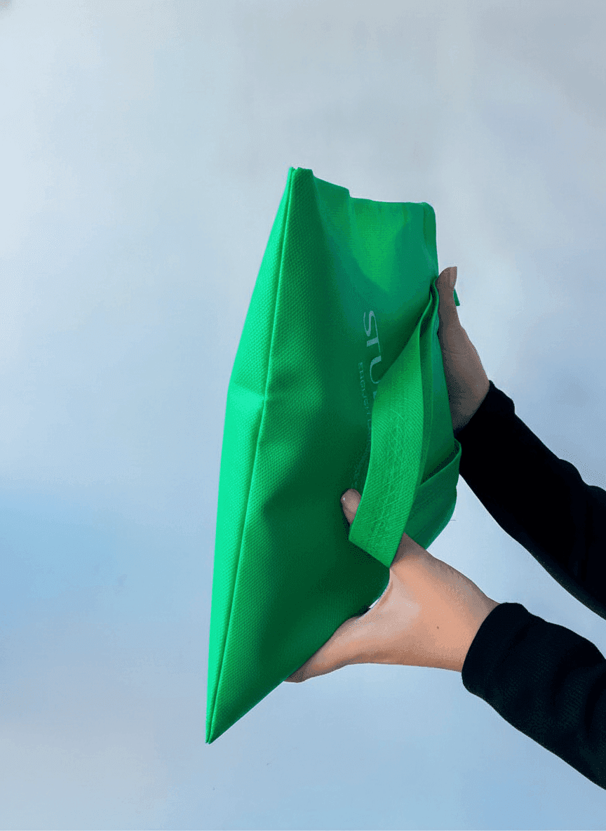 Green Spunbond Tote Bag