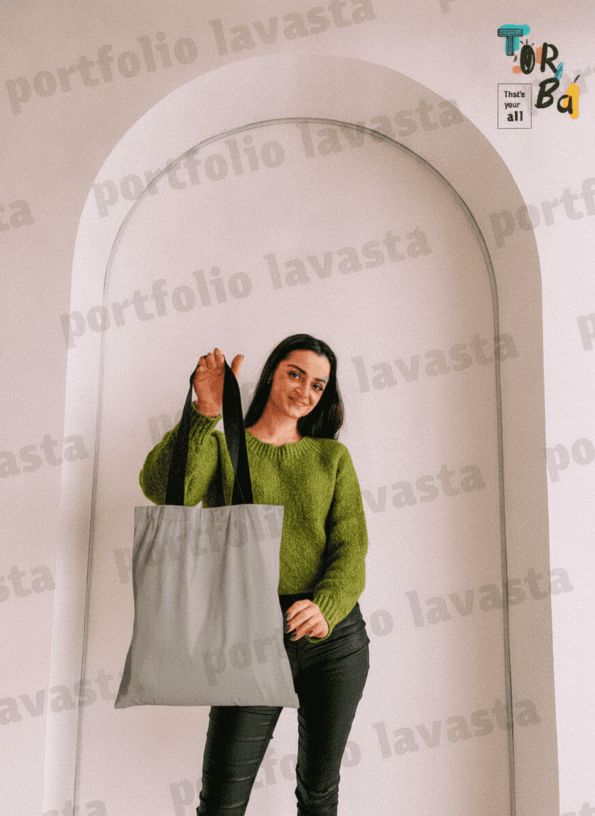 Reflective Lava Tote