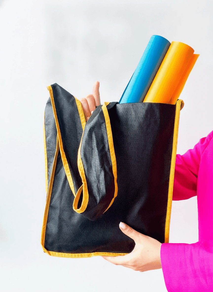 Spunbond Nonwoven Crossbody Shopper Bag