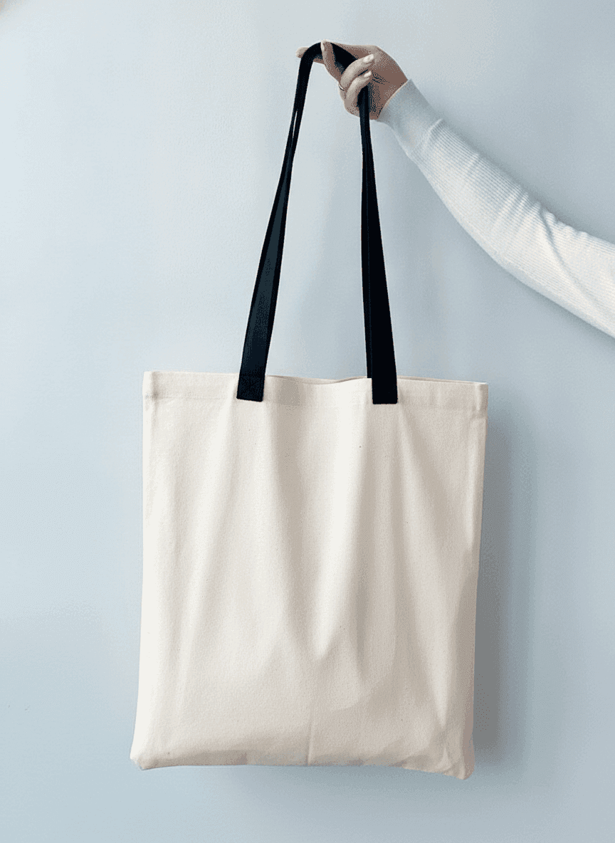Eco Tote Bag - Semi-Panama Fabric