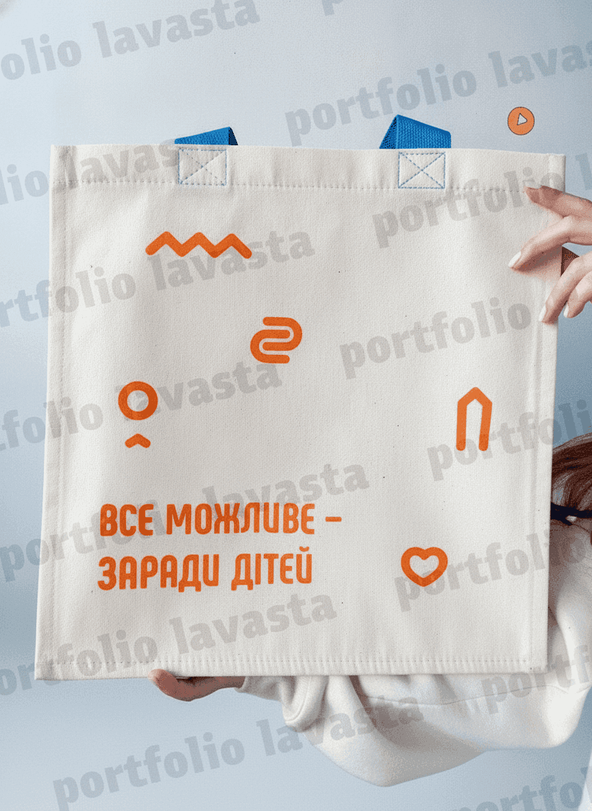 Structured Twill Tote Bag with Metal Frame