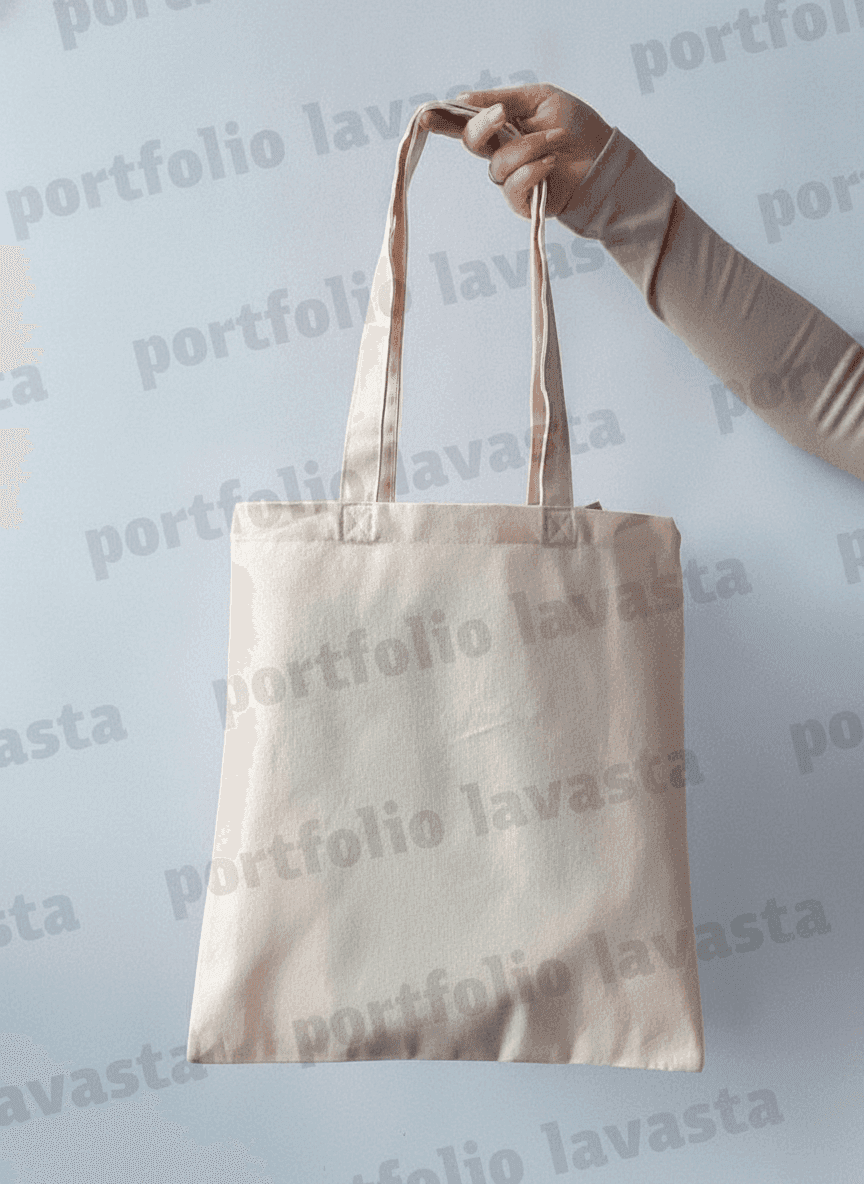 Eco Linen-Look Tote Bag