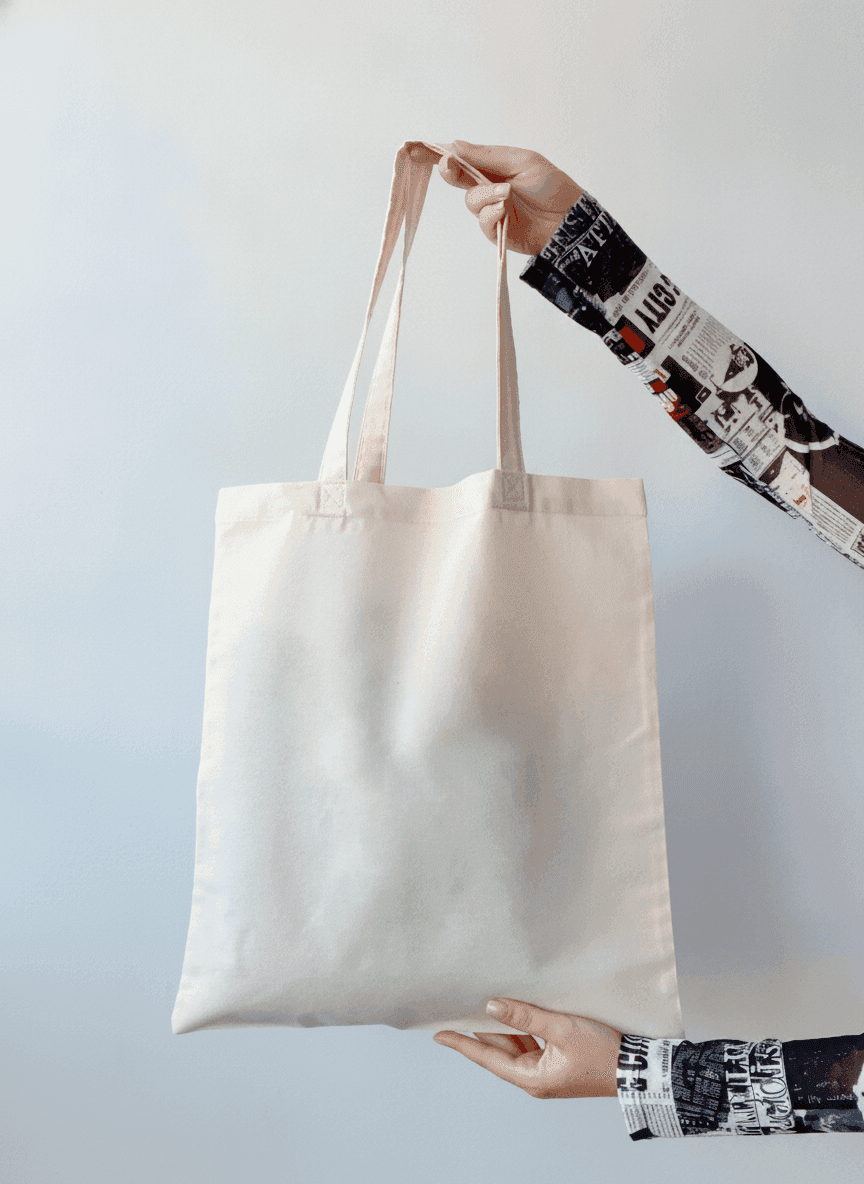 Oversized Lightweight Cotton Tote Bag