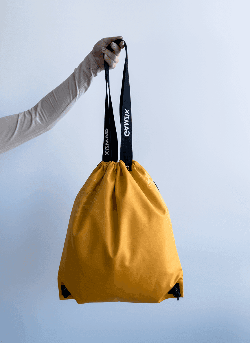 Шопер із ріп-стоп плащівки з довгими ручками для покупок