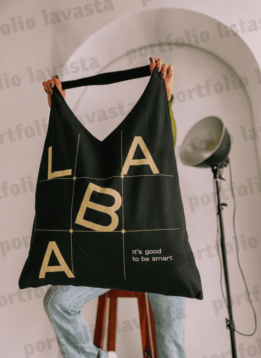 Large Double-Layer Cotton Tote Bag