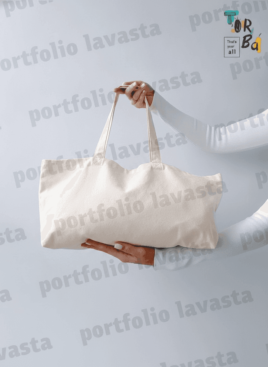 Natural Cotton Tote Bag