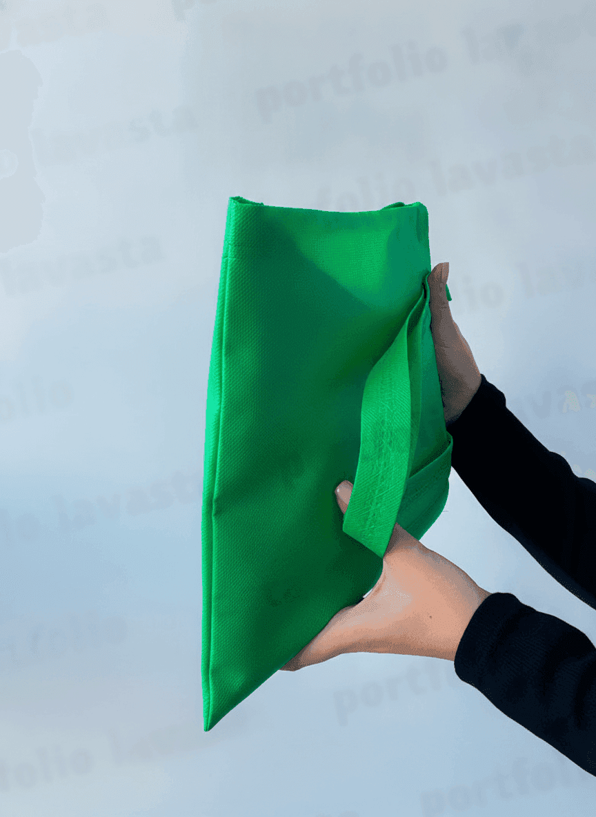 Green Spunbond Tote Bag
