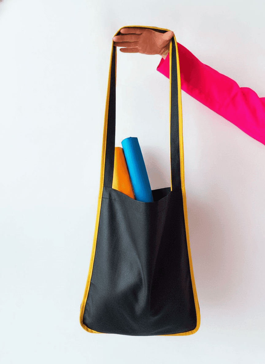Spunbond Crossbody Tote Bag