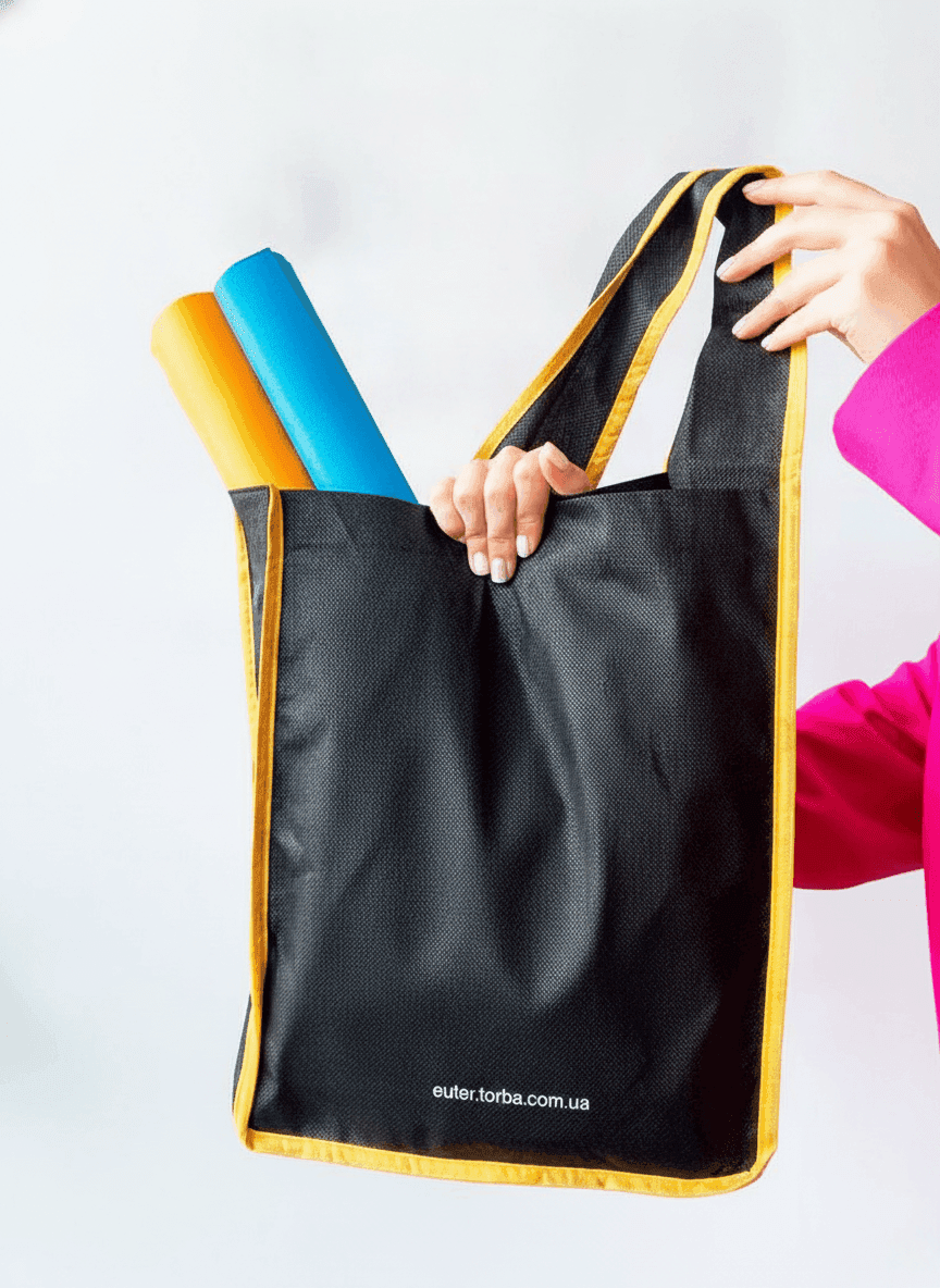 Spunbond Crossbody Tote Bag