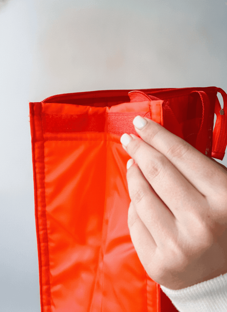 Large Oxford Insulated Lunch Bag - Red