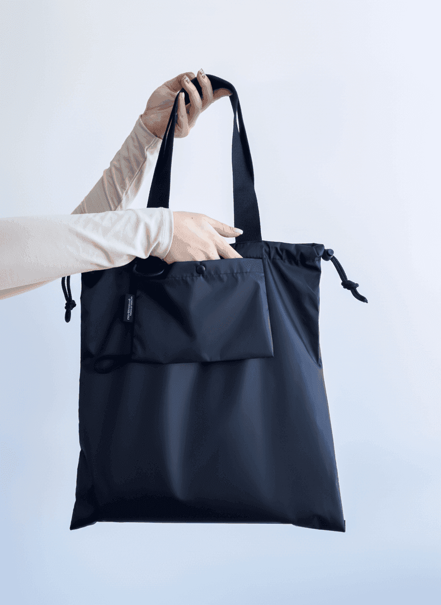 Вертикальный шопер из оксфорда на плечо для покупок