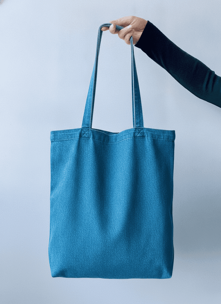 Denim Tote Bag