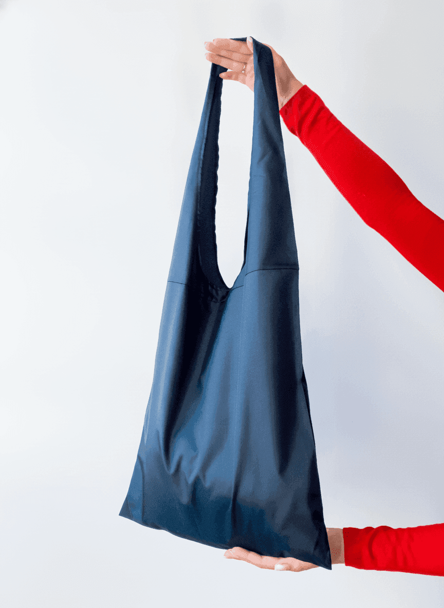 Packable Water-Resistant Single-Strap Tote