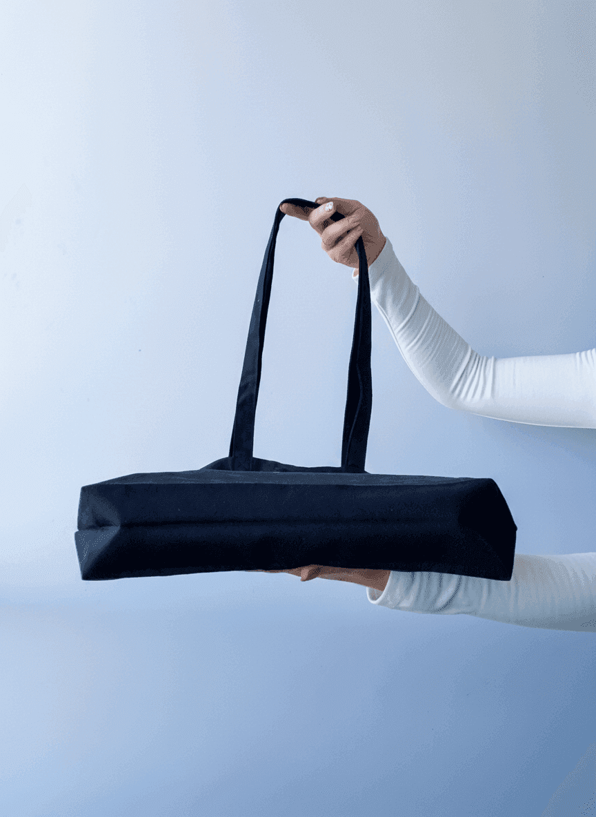 Шопер із бавовняної саржі з подовженими плечовими ручками — стильний міцний еко-аксесуар для покупок і щоденного використання без друку розмір: 37см х 41см х 7см