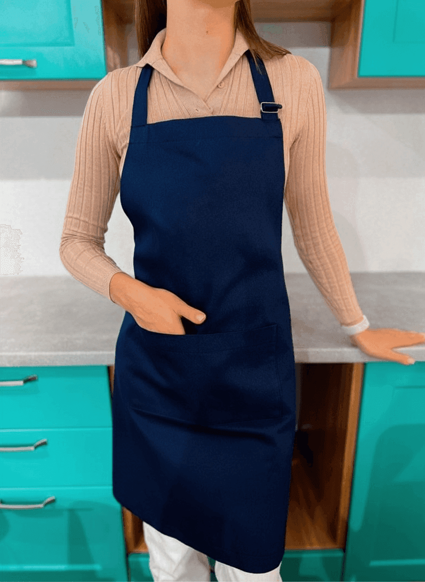 Blue Twill Apron