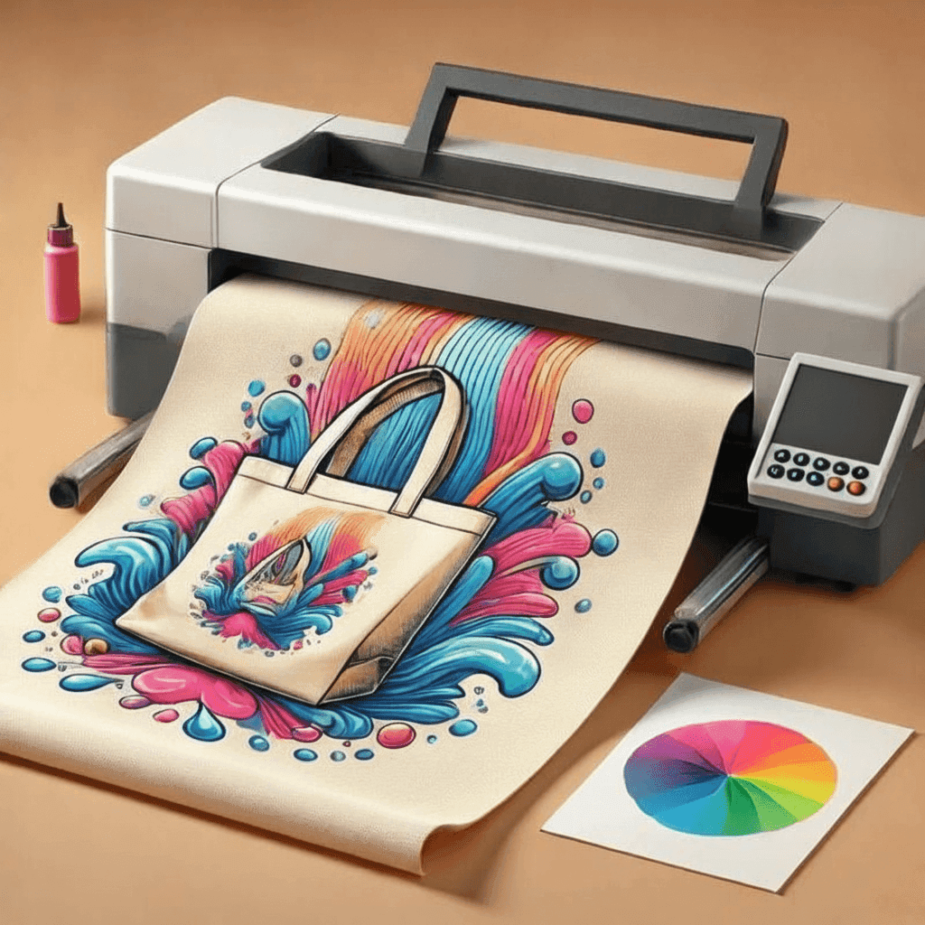 DTG Print on Light Fabric