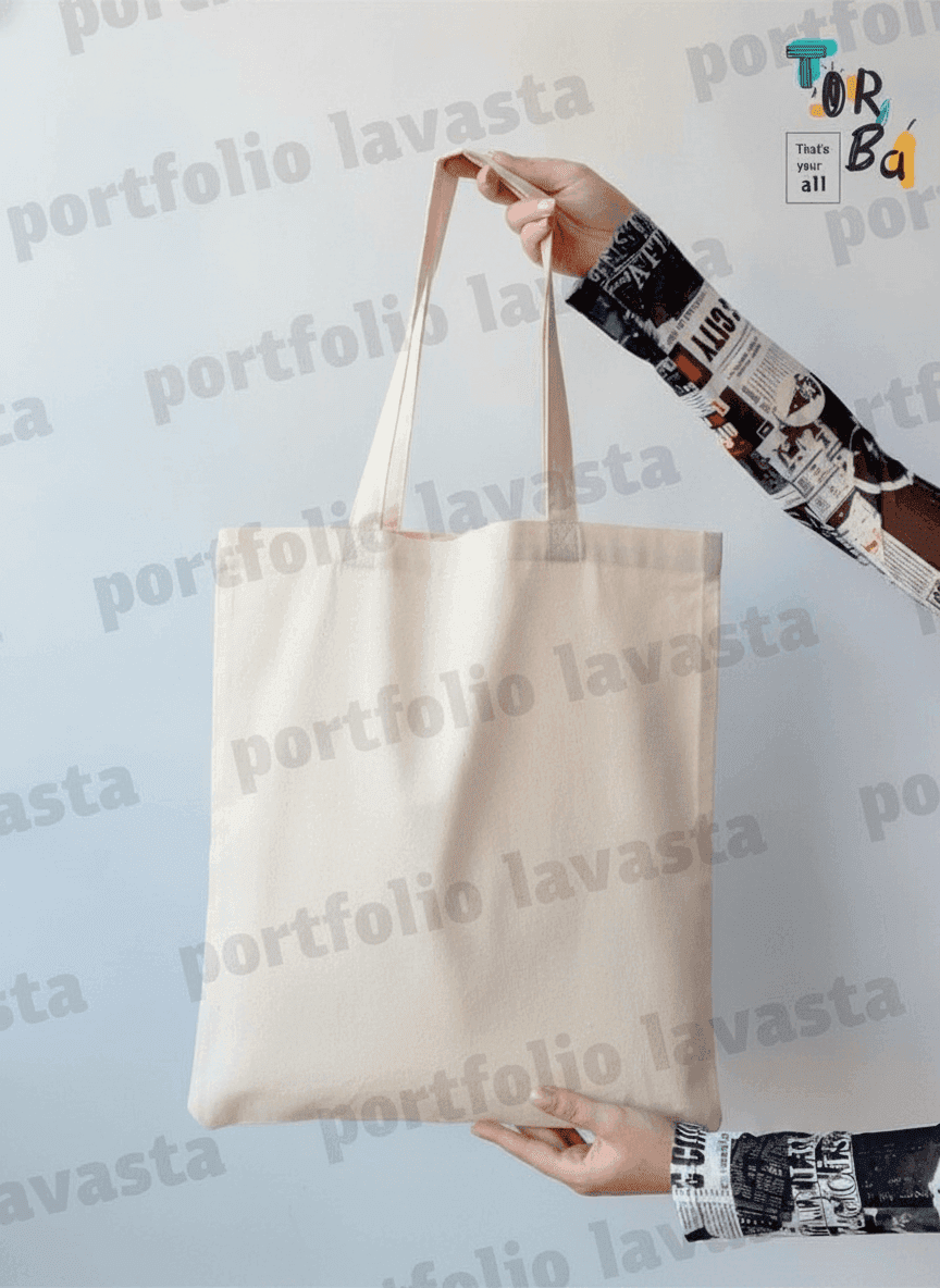 Oversized Lightweight Cotton Tote Bag