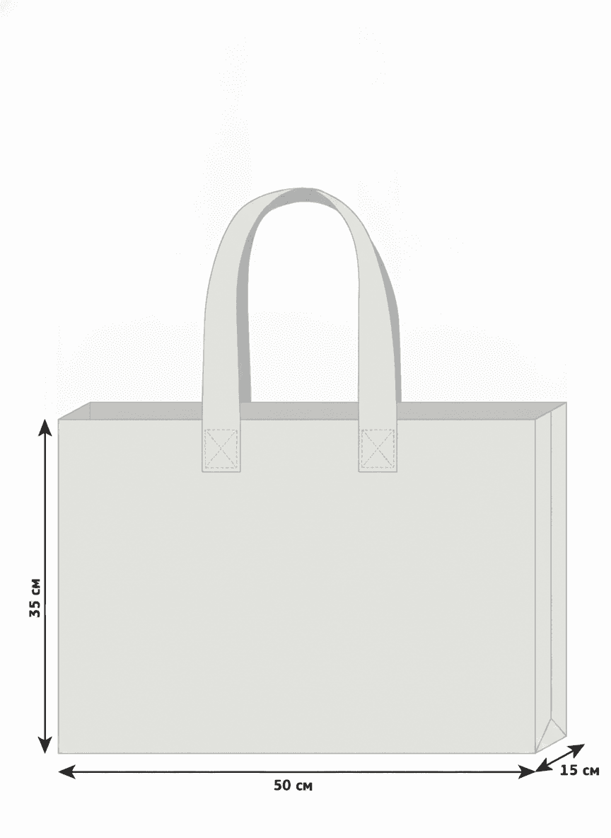 Heavyweight Cotton Tote with Webbing Handles