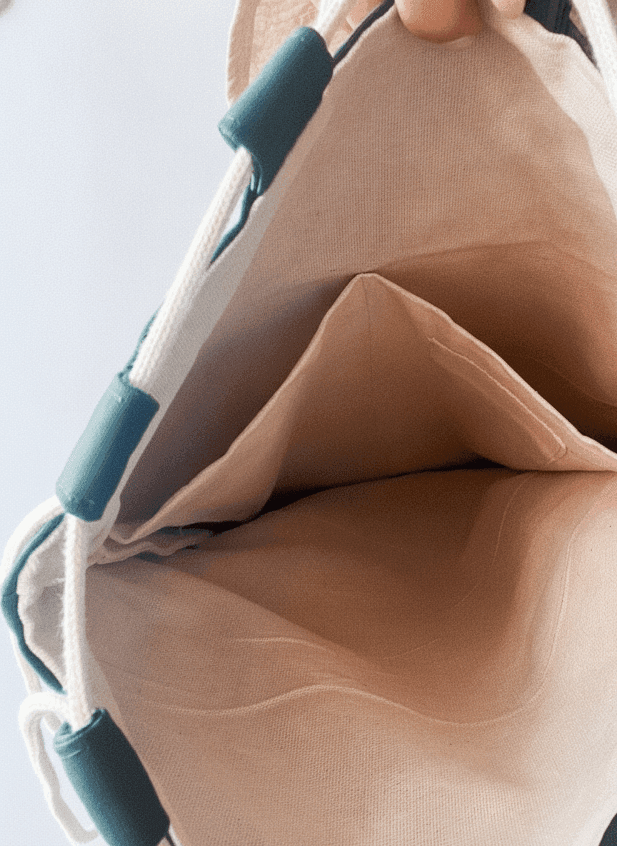 Canvas Backpack with Pockets