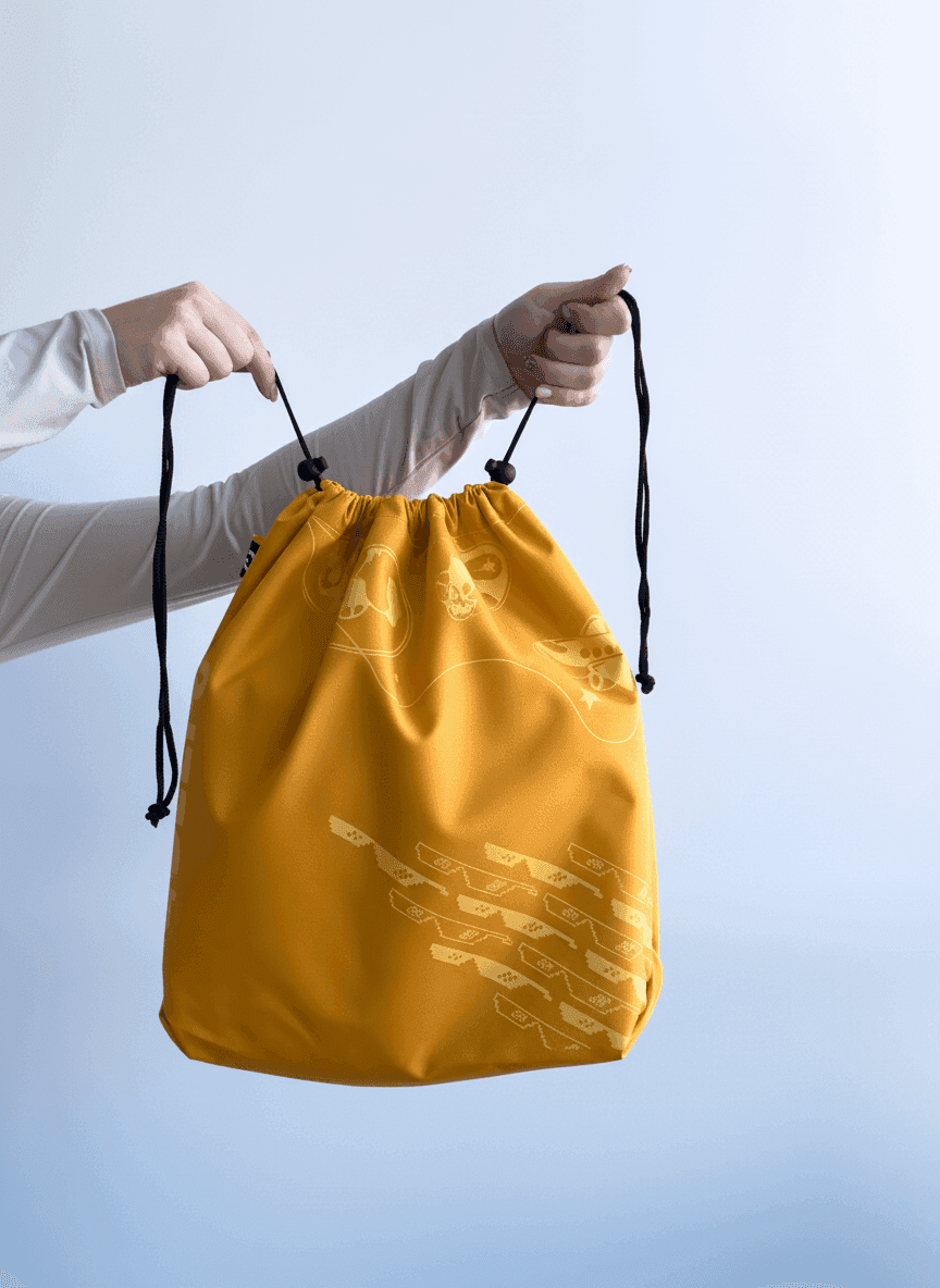 Шопер із ріп-стоп плащівки з довгими ручками для покупок