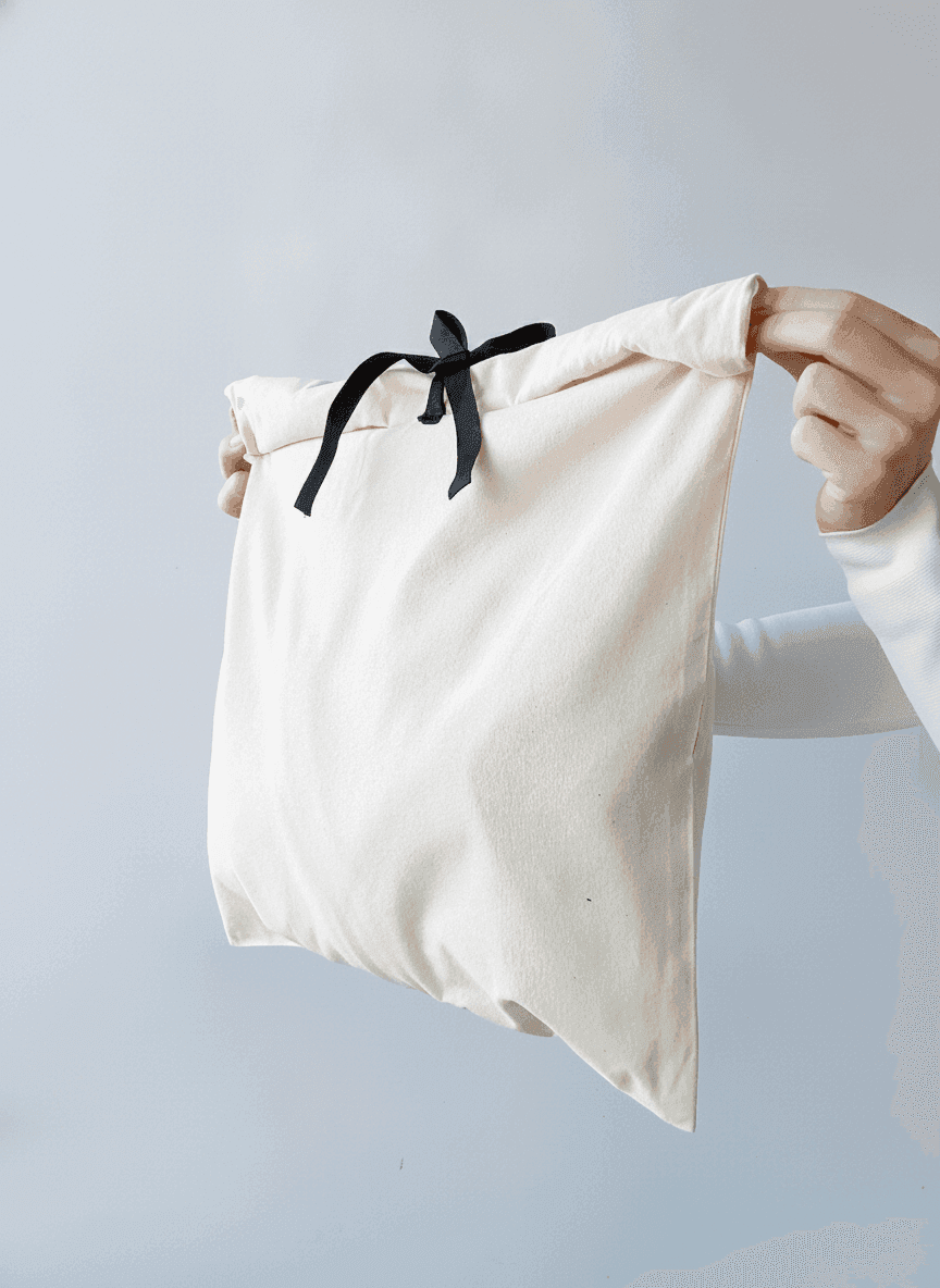 Drawstring Gift Pouch with Bow