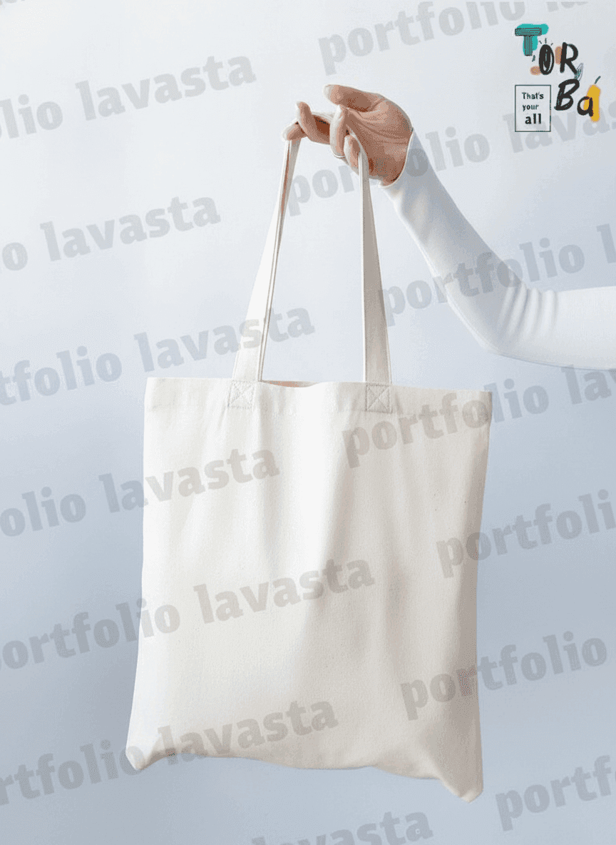 Light Twill Tote Bag