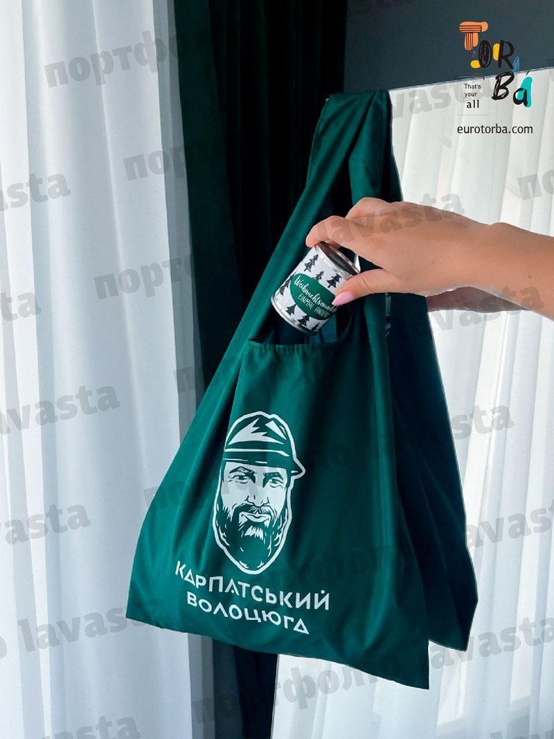 Сумка-пакет из плащевки без печати Размер: 30см х 60см