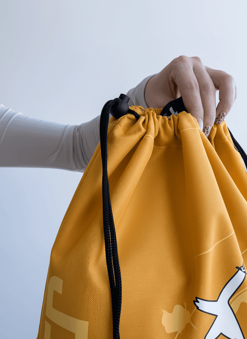 Шопер із ріп-стоп плащівки з довгими ручками для покупок