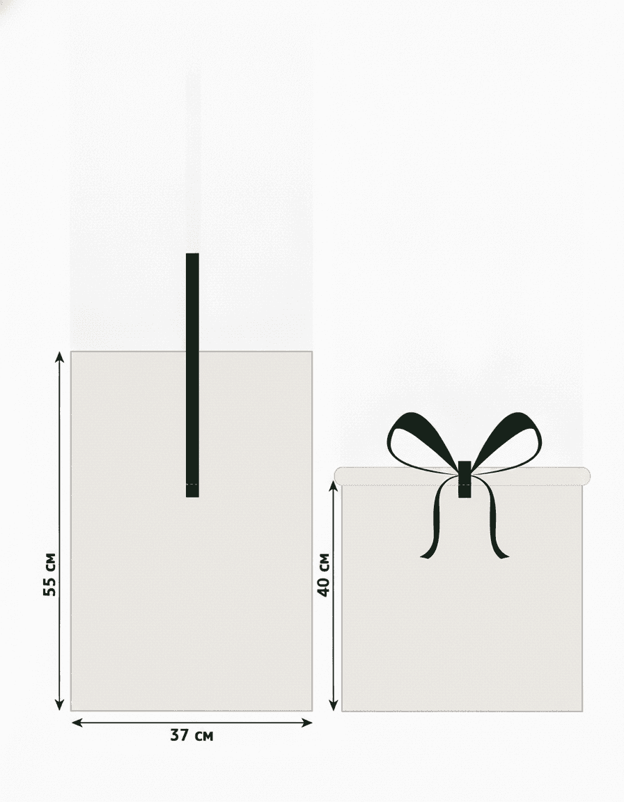 Drawstring Gift Pouch with Bow