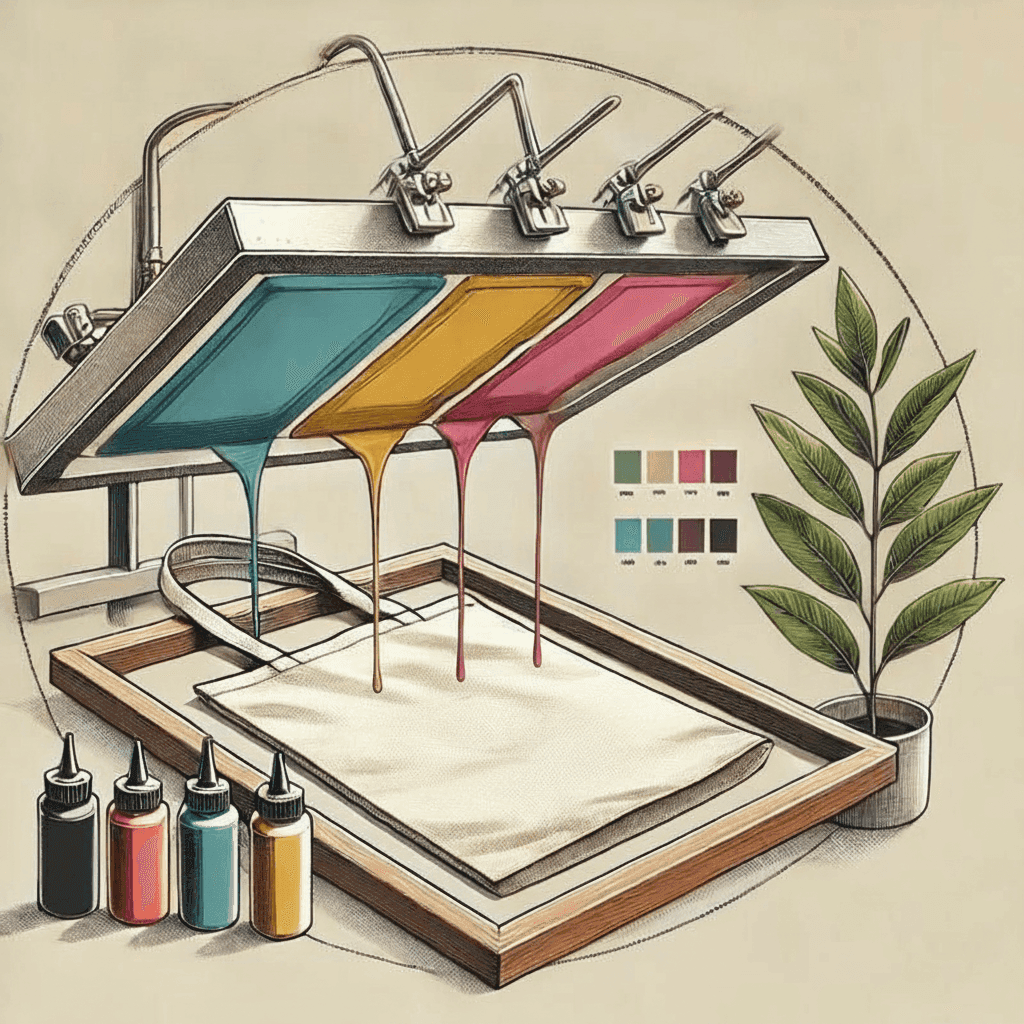 4-Color Screen Printing Service
