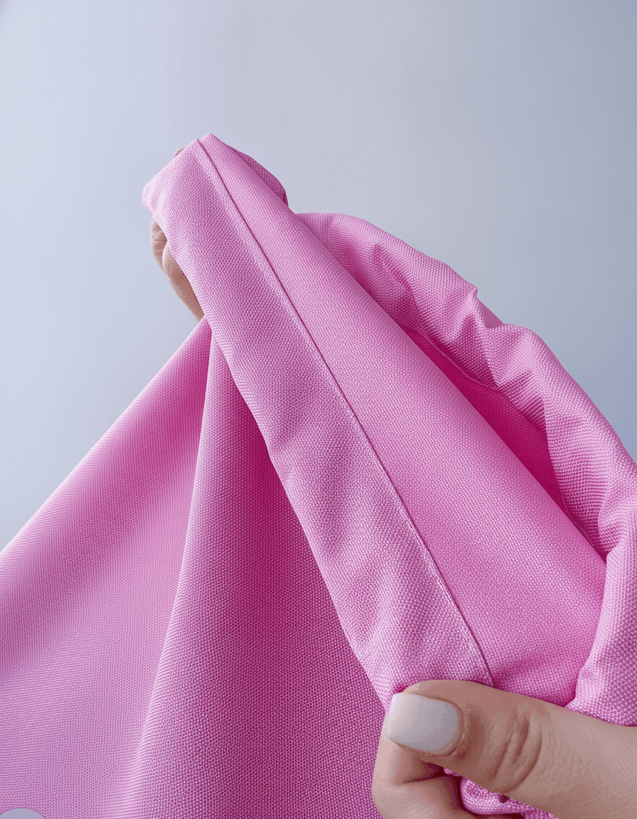 Pink Water-Resistant Drawstring Backpack