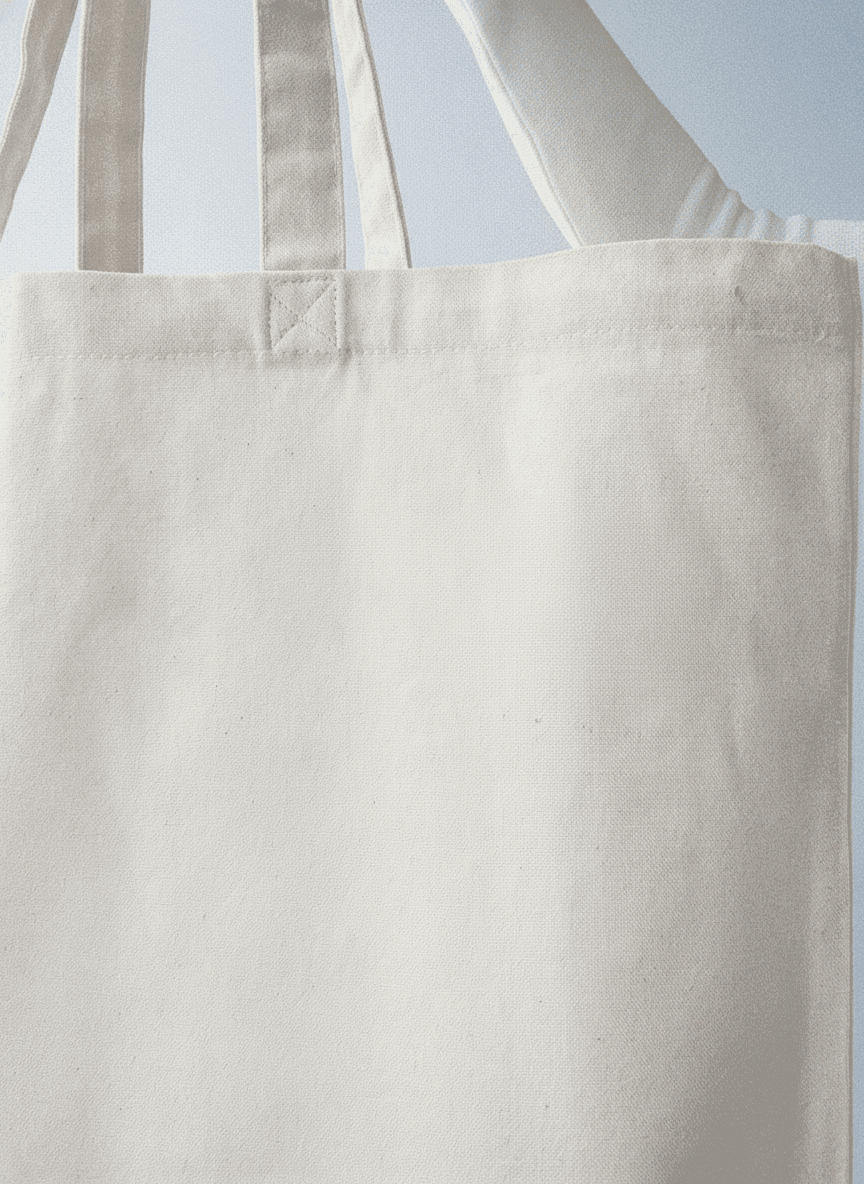 Spacious Double-Knit Tote Bag