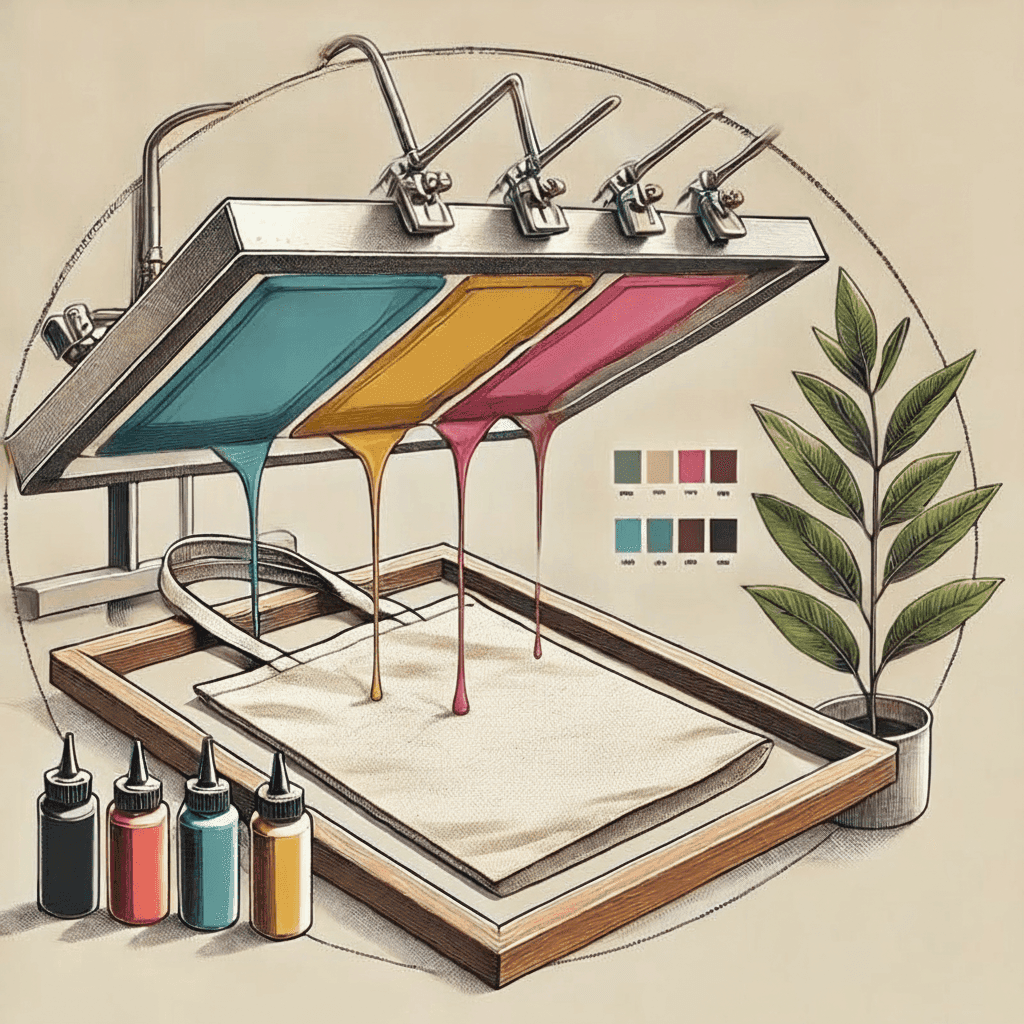 4-Color Screen Printing Service