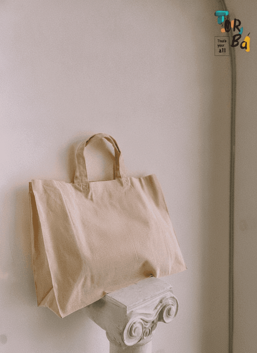 Oversized Midweight Tote Bag