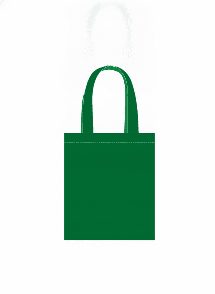 Green Spunbond Tote Bag
