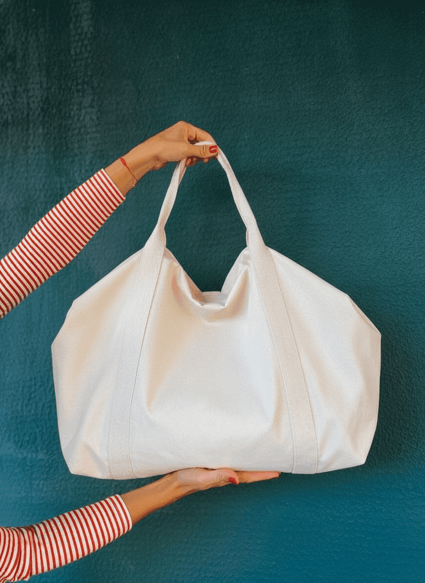 Cotton Gym Bag