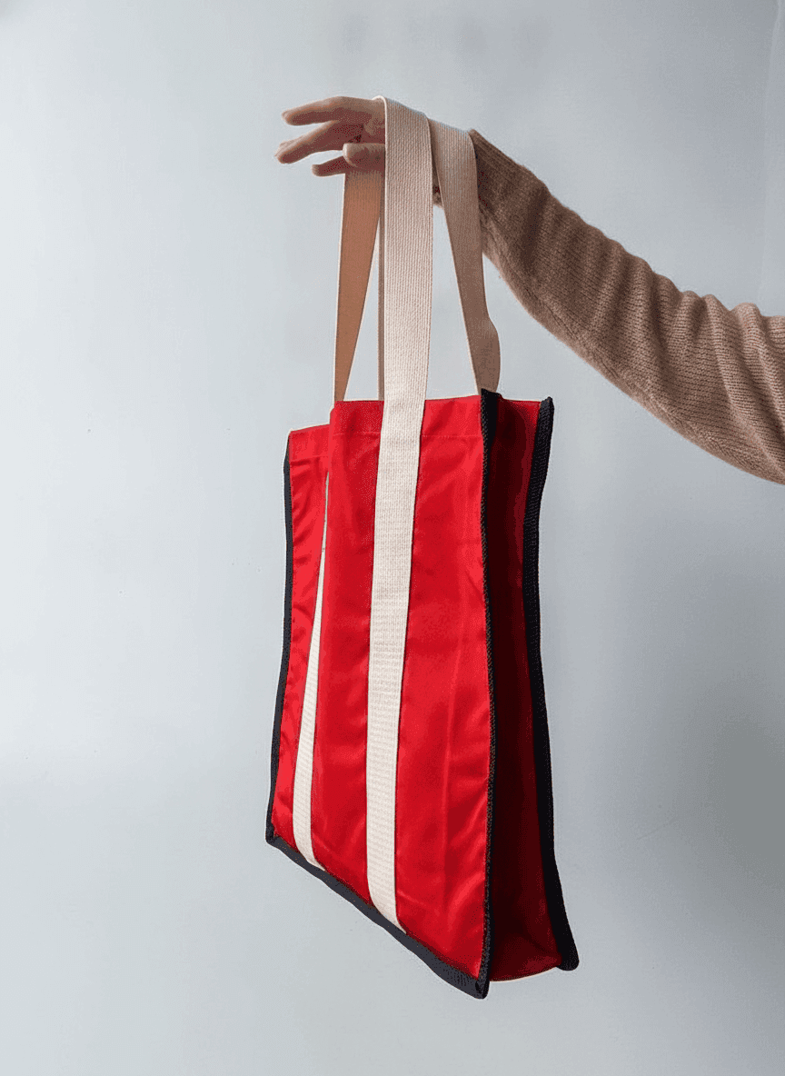 Sturdy Eco Tote Bag with Long Handles